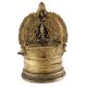 Brass Oil Lamp Traditional Cotton Wick Oil Diya Lamp